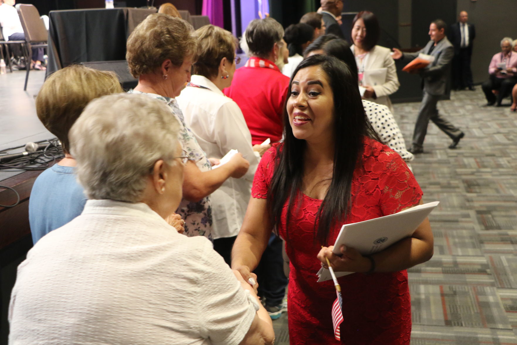 Naturalization ceremony